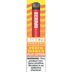 Breeze Plus Peach Mango – Disposable Vape Flavors